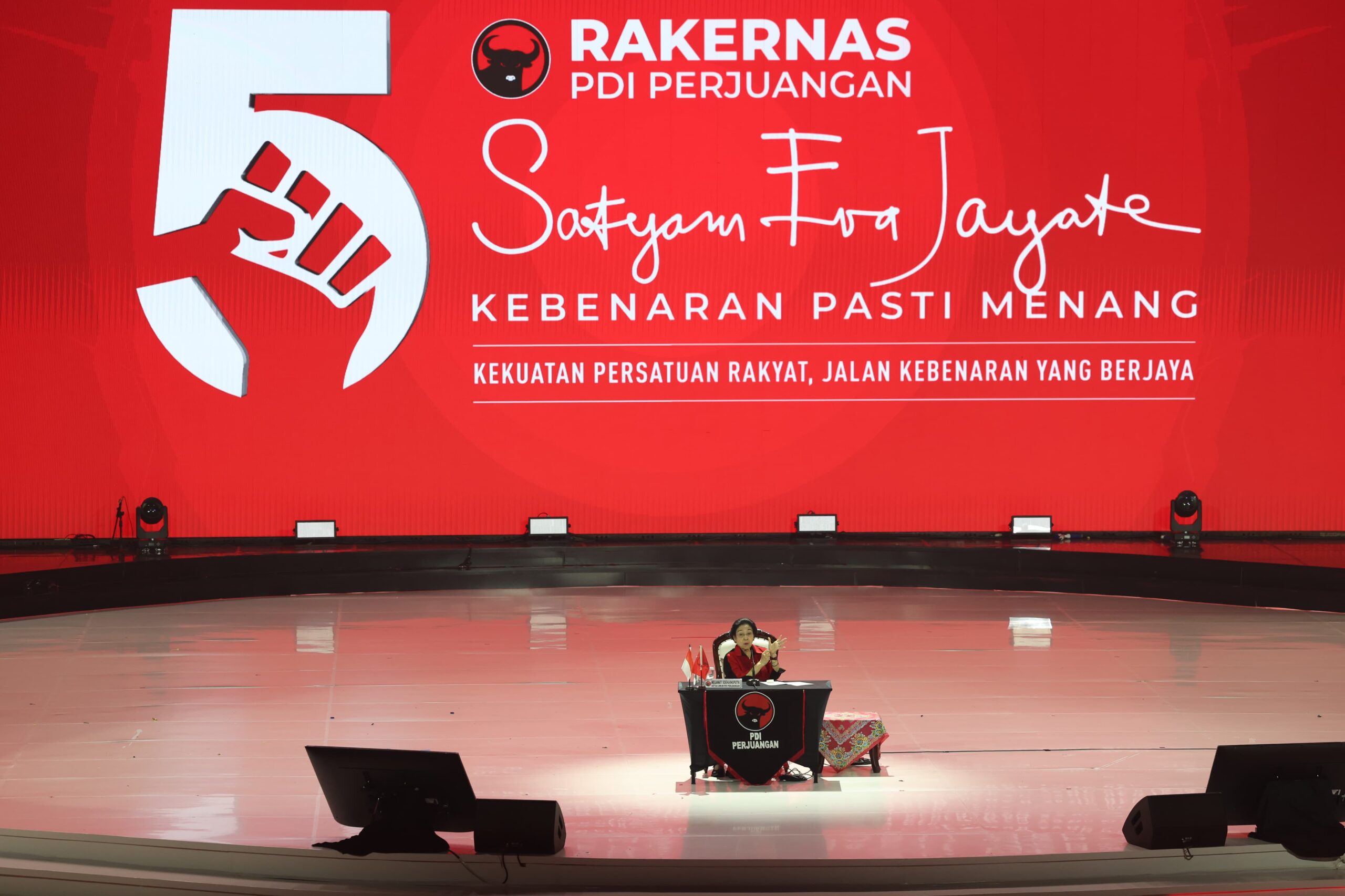Rakernas V PDIP Ancol: Megawati Diminta Teruskan Kepemimpinan