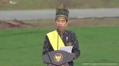 Presiden Jokowi upacara harlah Pancasila 2024